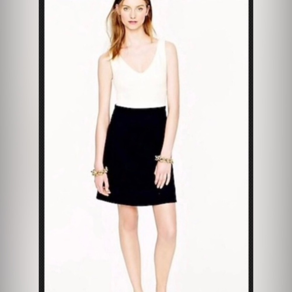 J crew v-neck dress